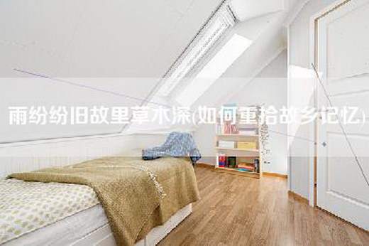 雨纷纷旧故里草木深(如何重拾故乡记忆)