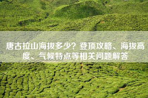 唐古拉山海拔多少？登顶攻略、海拔高度、气候特点等相关问题解答