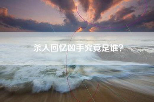 杀人回忆凶手究竟是谁？