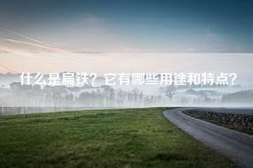 什么是扁铁？它有哪些用途和特点？