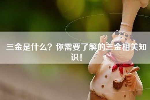 三金是什么？你需要了解的三金相关知识！