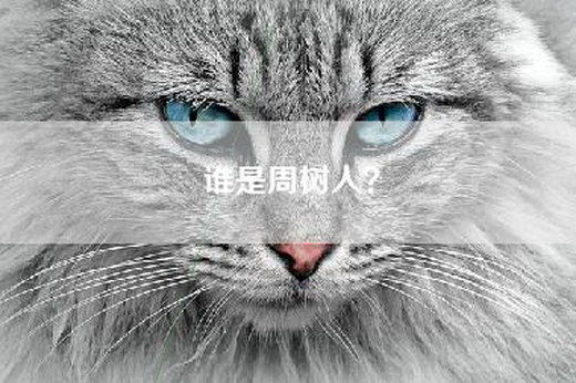 谁是周树人？