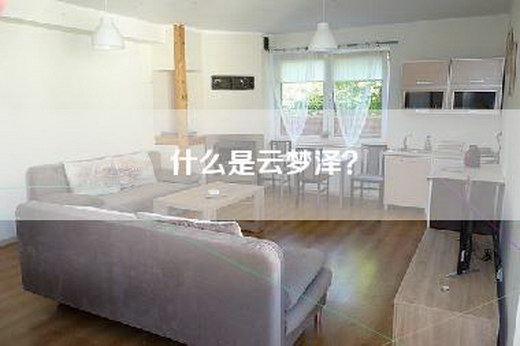 什么是云梦泽？