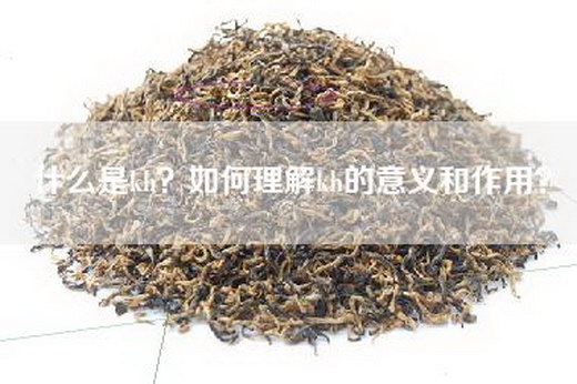 什么是kh？如何理解kh的意义和作用？