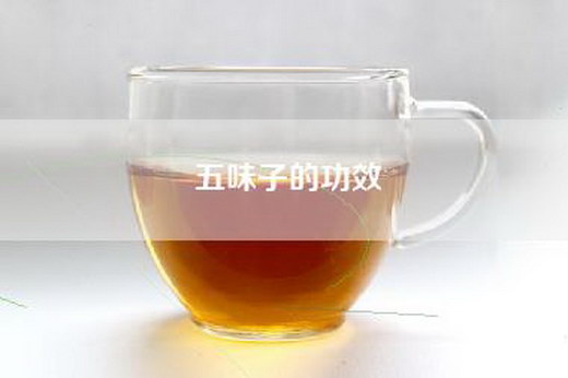 五味子的功效