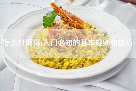 怎么打麻将(入门必知的基本规则和技巧)