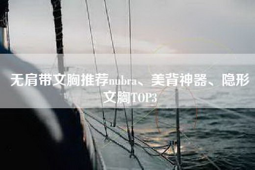 无肩带文胸推荐nubra、美背神器、隐形文胸TOP3