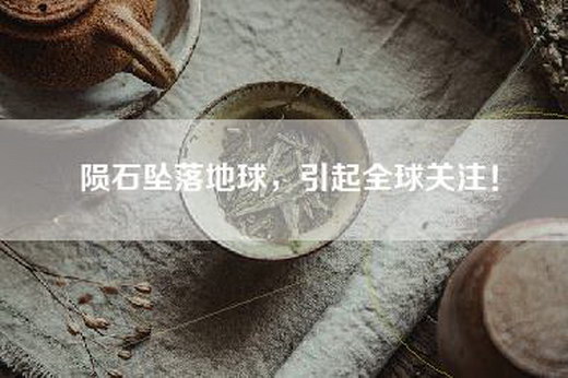 陨石坠落地球，引起全球关注！
