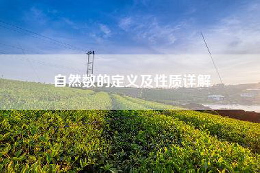 自然数的定义及性质详解