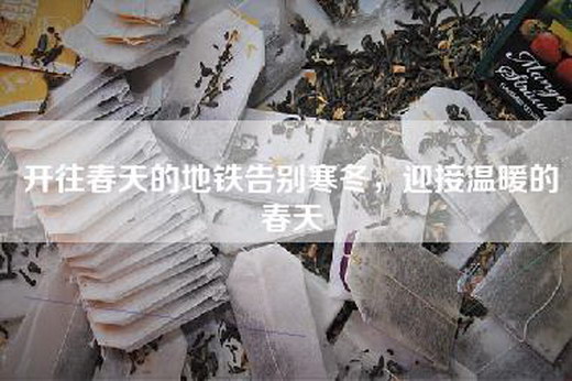 开往春天的地铁告别寒冬，迎接温暖的春天