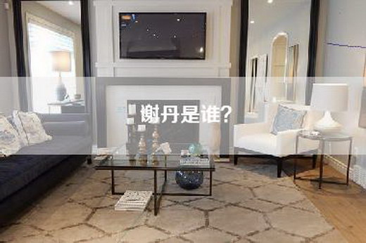 谢丹是谁？