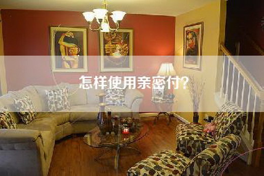 怎样使用亲密付？