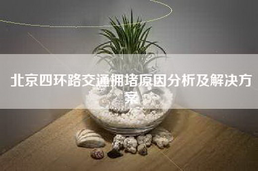 北京四环路交通拥堵原因分析及解决方案