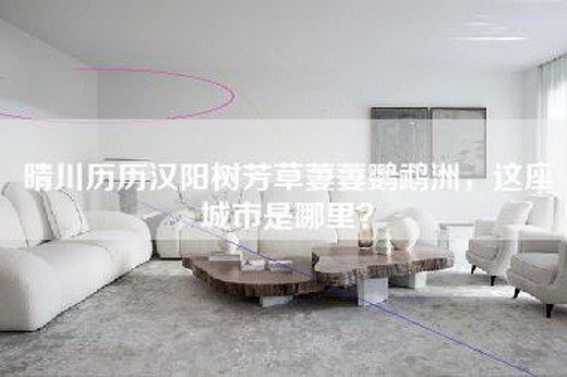 晴川历历汉阳树芳草萋萋鹦鹉洲，这座城市是哪里？