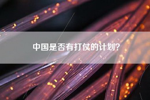 中国是否有打仗的计划？