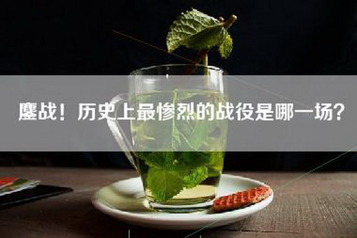 鏖战！历史上最惨烈的战役是哪一场？