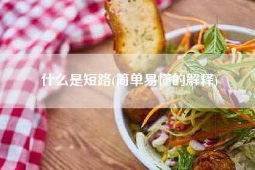什么是短路(简单易懂的解释)