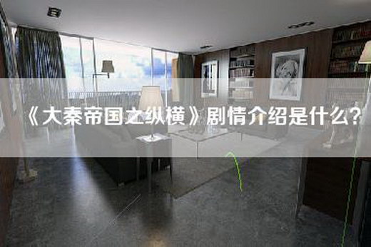 《大秦帝国之纵横》剧情介绍是什么？
