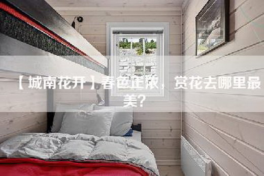 【城南花开】春色正浓，赏花去哪里最美？