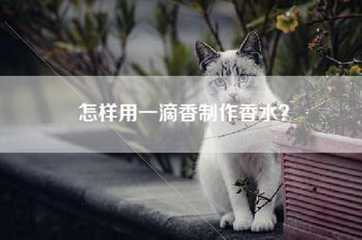 怎样用一滴香制作香水？