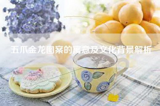 五爪金龙图案的寓意及文化背景解析