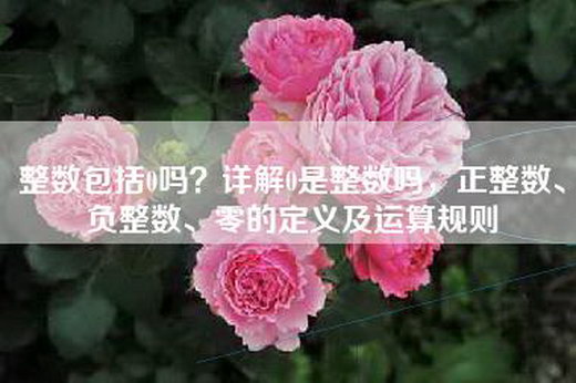 整数包括0吗？详解0是整数吗，正整数、负整数、零的定义及运算规则