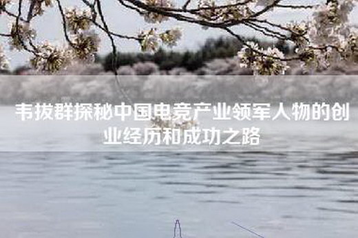 韦拔群探秘中国电竞产业领军人物的创业经历和成功之路