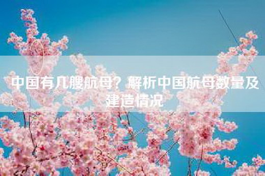 中国有几艘航母？解析中国航母数量及建造情况