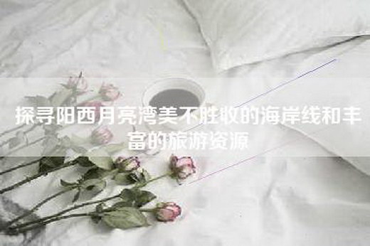 探寻阳西月亮湾美不胜收的海岸线和丰富的旅游资源