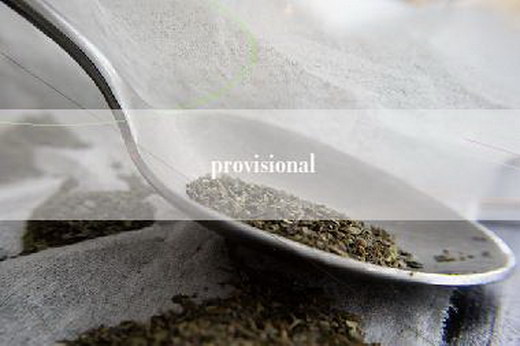 provisional