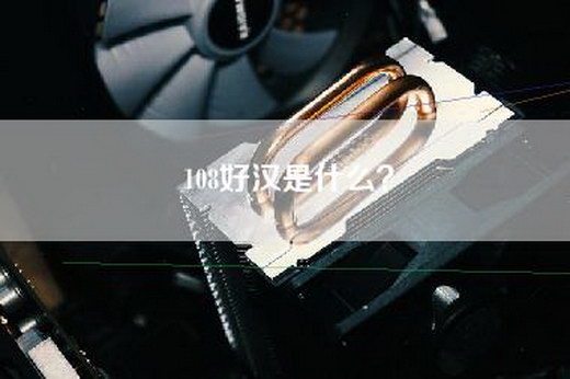 108好汉是什么？