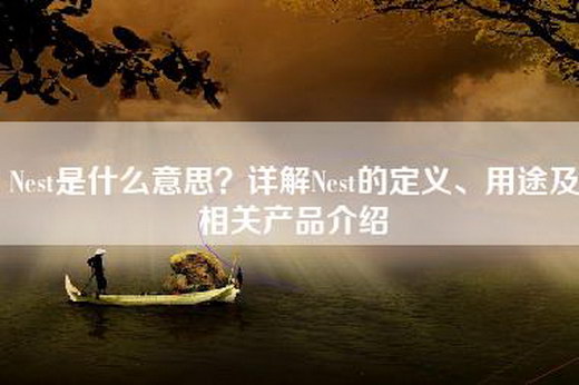 Nest是什么意思？详解Nest的定义、用途及相关产品介绍