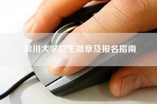银川大学招生简章及报名指南