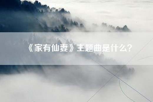《家有仙妻》主题曲是什么？