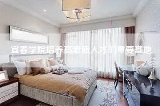 宜春学院培养高素质人才的重要基地