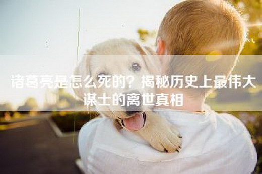 诸葛亮是怎么死的？揭秘历史上最伟大谋士的离世真相