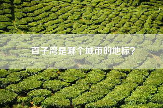 百子湾是哪个城市的地标？