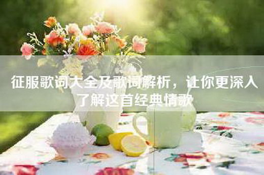 征服歌词大全及歌词解析，让你更深入了解这首经典情歌