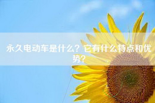 永久电动车是什么？它有什么特点和优势？