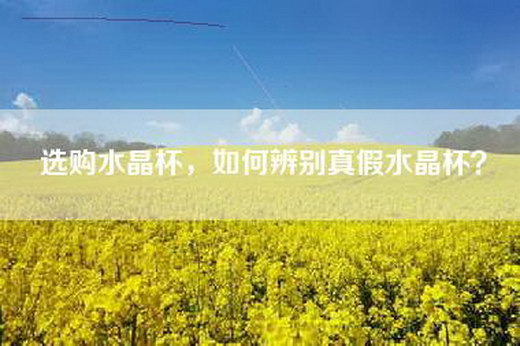 选购水晶杯，如何辨别真假水晶杯？