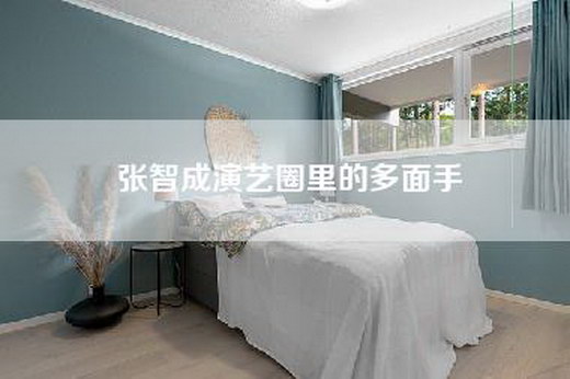 张智成演艺圈里的多面手