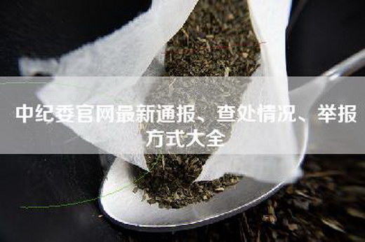 中纪委官网最新通报、查处情况、举报方式大全