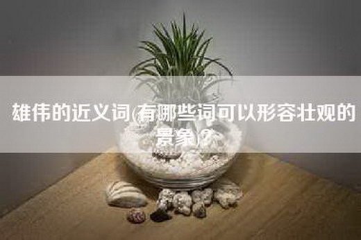 雄伟的近义词(有哪些词可以形容壮观的景象)？