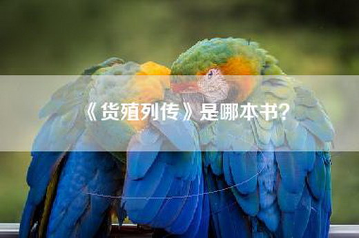《货殖列传》是哪本书？