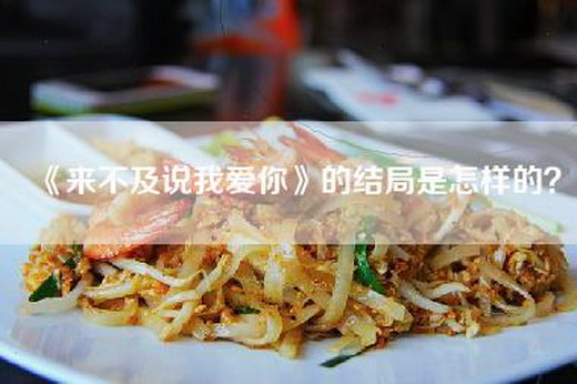 《来不及说我爱你》的结局是怎样的？