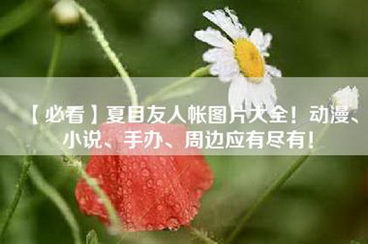 【必看】夏目友人帐图片大全！动漫、小说、手办、周边应有尽有！