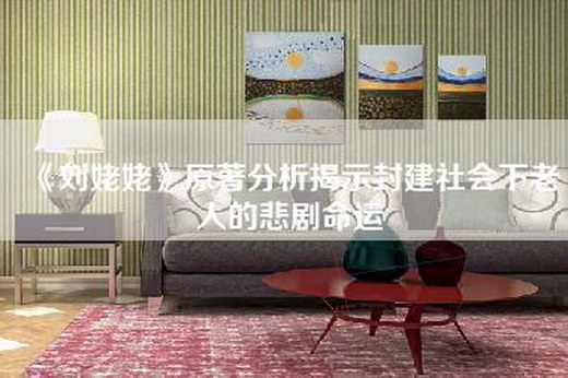 《刘姥姥》原著分析揭示封建社会下老人的悲剧命运