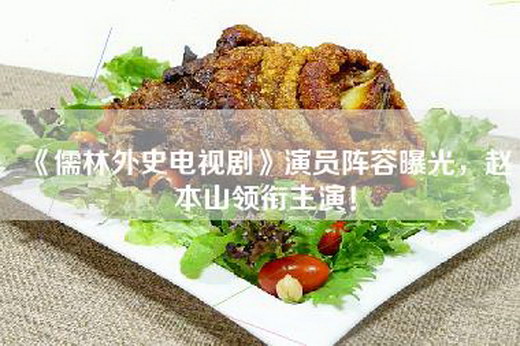 《儒林外史电视剧》演员阵容曝光，赵本山领衔主演！
