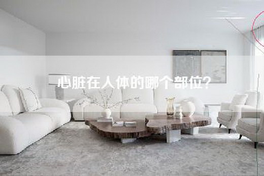 心脏在人体的哪个部位？