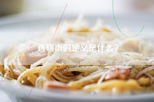 直辖市的定义是什么？